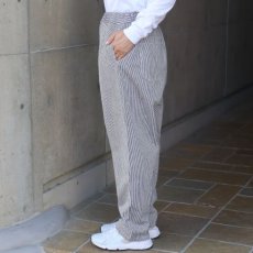 画像6: 【NARU FACTORY】先染めヒッコリーコージーパンツ (6)