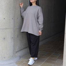 画像9: 【NARU FACTORY】セントラル裏毛 ヘムアレンジワイドトレーナー (9)