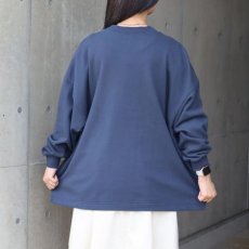 画像11: 【NARU FACTORY】セントラル裏毛 ヘムアレンジワイドトレーナー (11)
