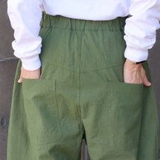 画像10: 【NARU FACTORY】シーチングハンドワッシャーノッポパンツ (10)