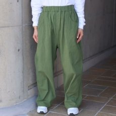 画像2: 【NARU FACTORY】シーチングハンドワッシャーノッポパンツ (2)