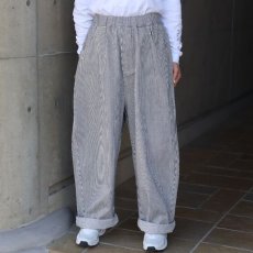 画像14: 【NARU FACTORY】先染めヒッコリーノッポパンツ (14)