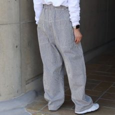 画像5: 【NARU FACTORY】先染めヒッコリーノッポパンツ (5)