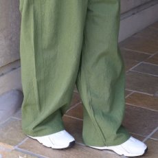 画像12: 【NARU FACTORY】シーチングハンドワッシャーノッポパンツ (12)