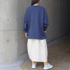 画像16: 【NARU FACTORY】セントラル裏毛 ヘムアレンジワイドトレーナー (16)