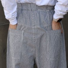 画像10: 【NARU FACTORY】先染めヒッコリーノッポパンツ (10)