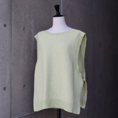 画像30: 【ista-ire】コットンハイゲージニット　サイドOPEN2WAYベスト (30)