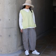 画像14: 【ista-ire】コットンハイゲージニット　サイドOPEN2WAYベスト (14)