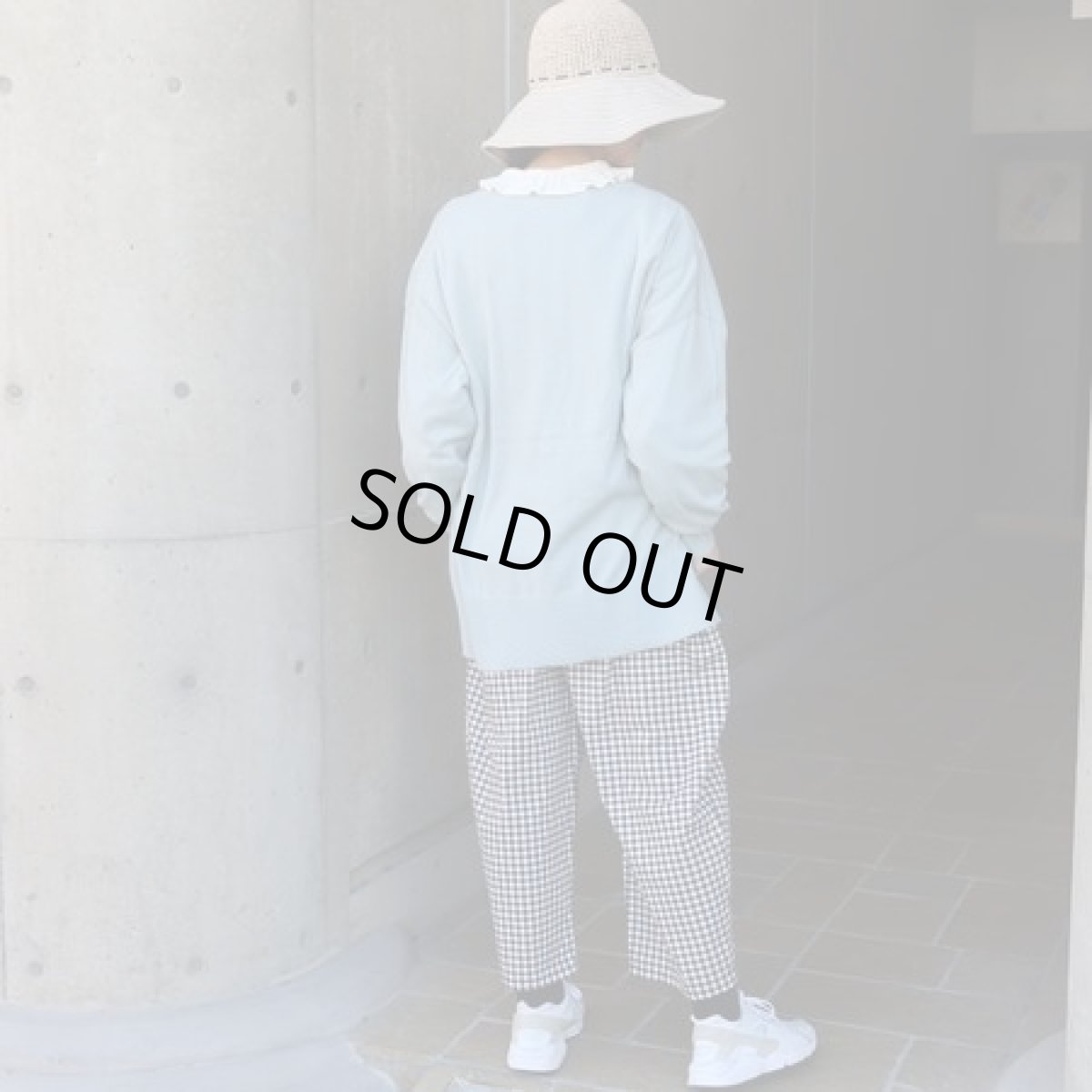 画像11: 【ista-ire】コットンハイゲージニット　ワイドカーディガン (11)