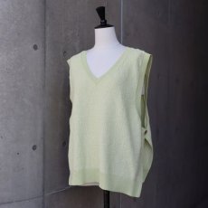 画像25: 【ista-ire】コットンハイゲージニット　サイドOPEN2WAYベスト (25)