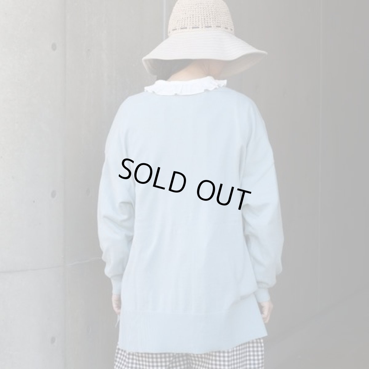 画像3: 【ista-ire】コットンハイゲージニット　ワイドカーディガン (3)