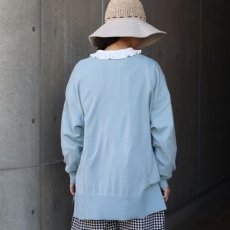 画像7: 【ista-ire】コットンハイゲージニット　ワイドカーディガン (7)