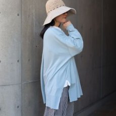 画像6: 【ista-ire】コットンハイゲージニット　ワイドカーディガン (6)