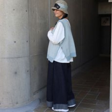 画像12: 【ista-ire】コットンハイゲージニット　サイドOPEN2WAYベスト (12)