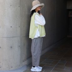 画像15: 【ista-ire】コットンハイゲージニット　サイドOPEN2WAYベスト (15)