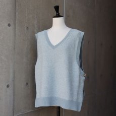 画像18: 【ista-ire】コットンハイゲージニット　サイドOPEN2WAYベスト (18)