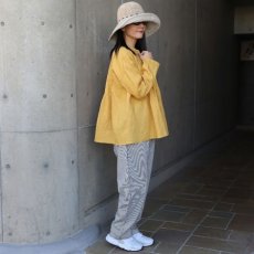 画像7: 【08Mab】14番手リネン前あきタックブラウス (7)