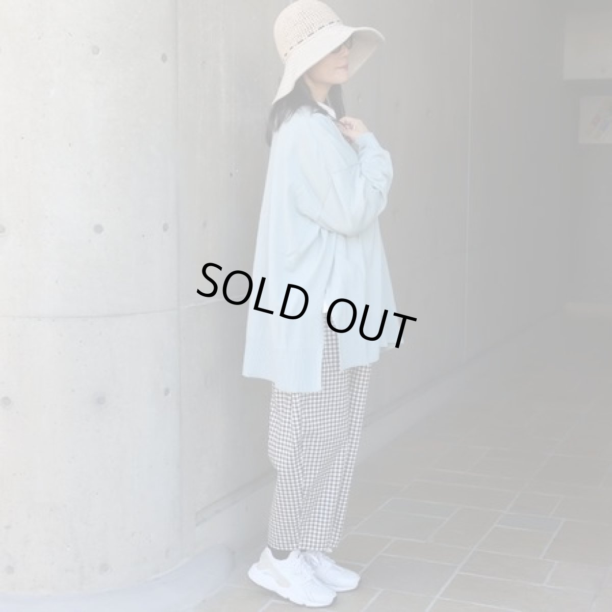 画像10: 【ista-ire】コットンハイゲージニット　ワイドカーディガン (10)