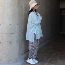 画像15: 【ista-ire】コットンハイゲージニット　ワイドカーディガン (15)