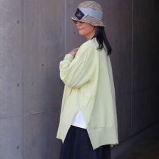 画像4: 【ista-ire】コットンハイゲージニット　ワイドカーディガン (4)