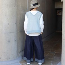 画像11: 【ista-ire】コットンハイゲージニット　サイドOPEN2WAYベスト (11)