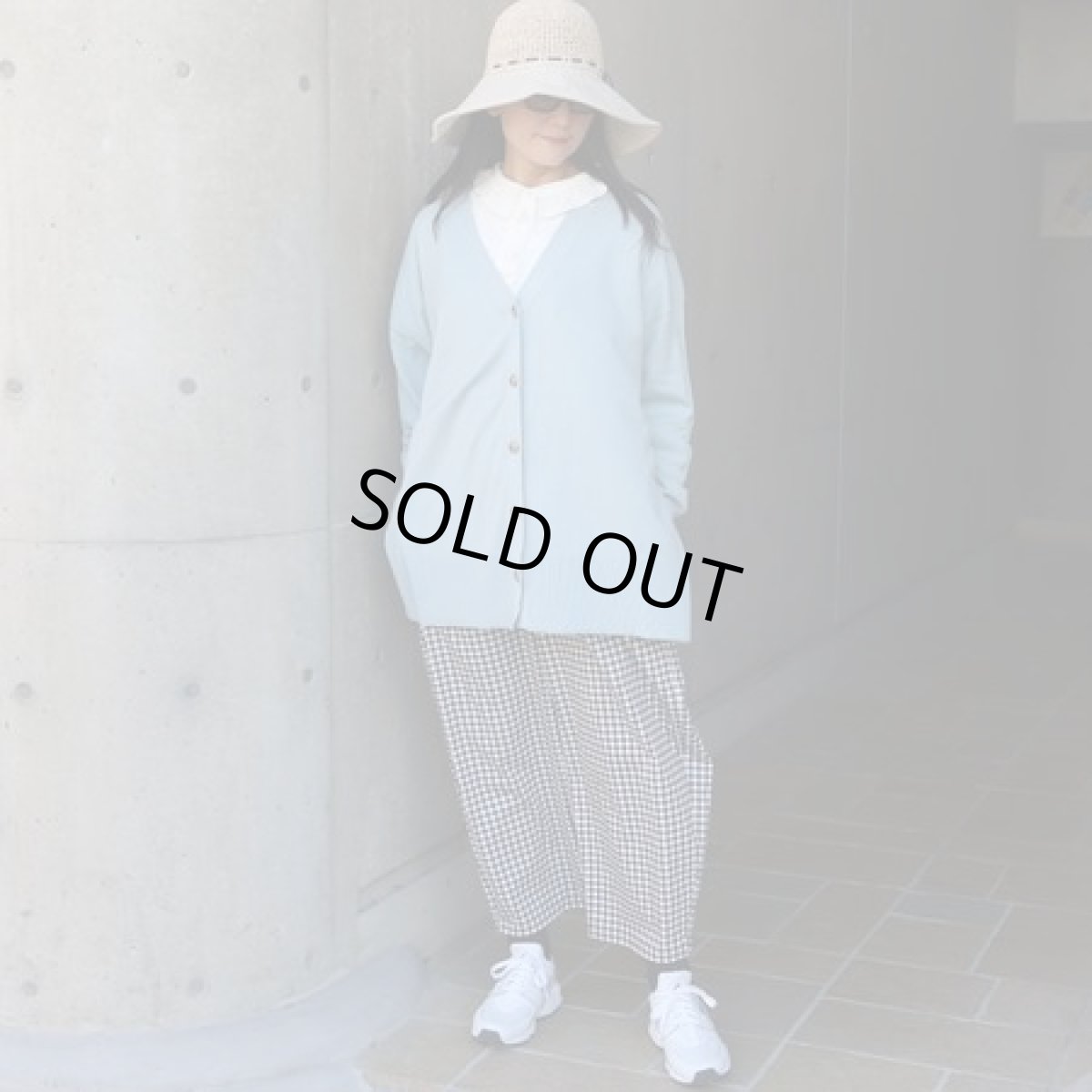 画像9: 【ista-ire】コットンハイゲージニット　ワイドカーディガン (9)