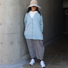 画像14: 【ista-ire】コットンハイゲージニット　ワイドカーディガン (14)