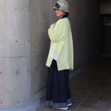 画像12: 【ista-ire】コットンハイゲージニット　ワイドカーディガン (12)