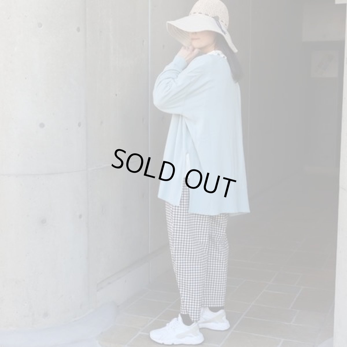 画像12: 【ista-ire】コットンハイゲージニット　ワイドカーディガン (12)