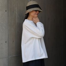 画像2: 【NARU FACTORY】クラシック天竺 ワイドTシャツ (2)