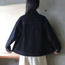 画像4: 【ista-ire】コットンデニムジャケット (4)