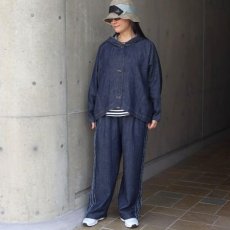 画像9: 【ista-ire】6.5oz甘撚りデニム　フードバルーンJK (9)