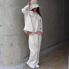 画像5: 【ista-ire】6.5oz甘撚りデニム　フードバルーンJK (5)