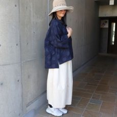 画像7: 【NARU FACTORY】綿麻シーチング塩縮 ワイドT (7)