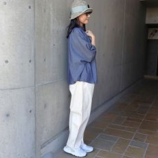 画像6: 【NARU FACTORY】2.25ozデニム ターキーシャツフリルネック (6)