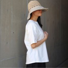 画像2: 【NARU FACTORY】クラシック天竺ひょっこり猫さんシャツ (2)