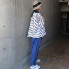 画像7: 【NARU FACTORY】スーピマコットンポンチBD ワイドＴ 七分袖 (7)