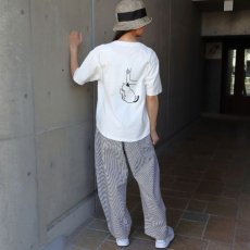 画像9: 【NARU FACTORY】クラシック天竺ひょっこり猫さんシャツ (9)