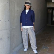 画像14: 【NARU FACTORY】綿レーヨンシルク タックカーディガン (14)