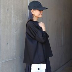 画像2: 【NARU FACTORY】スーピマコットンポンチ ワイド Tシャツ七分袖 (2)