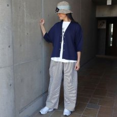 画像13: 【NARU FACTORY】綿レーヨンシルク タックカーディガン (13)