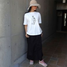 画像5: 【NARU FACTORY】クラシック天竺ひょっこり猫さんシャツ (5)