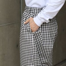 画像10: 【NARU FACTORY】ブロードチェック柄エッグパンツ (10)