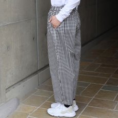 画像6: 【NARU FACTORY】ブロードチェック柄エッグパンツ (6)