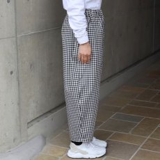 画像3: 【NARU FACTORY】ブロードチェック柄エッグパンツ (3)