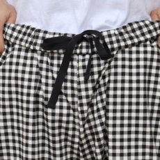 画像8: 【NARU FACTORY】ブロードチェック柄エッグパンツ (8)