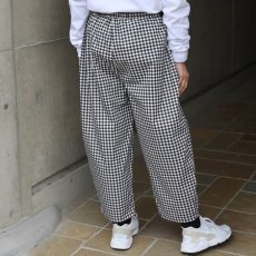 画像5: 【NARU FACTORY】ブロードチェック柄エッグパンツ (5)