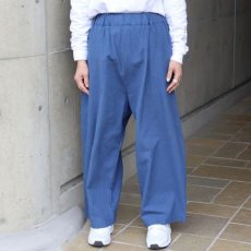 画像2: 【NARU FACTORY】シーチングハンドワッシャー カフェパンツ (2)