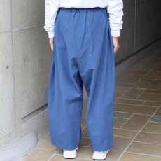 画像4: 【NARU FACTORY】シーチングハンドワッシャー カフェパンツ (4)