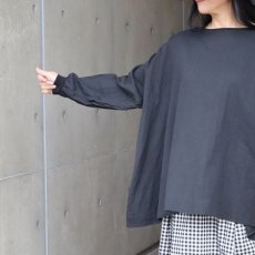 画像15: 【NARU FACTORY】ダブルガーゼ ワイドフレアブラウス(2WAY) (15)